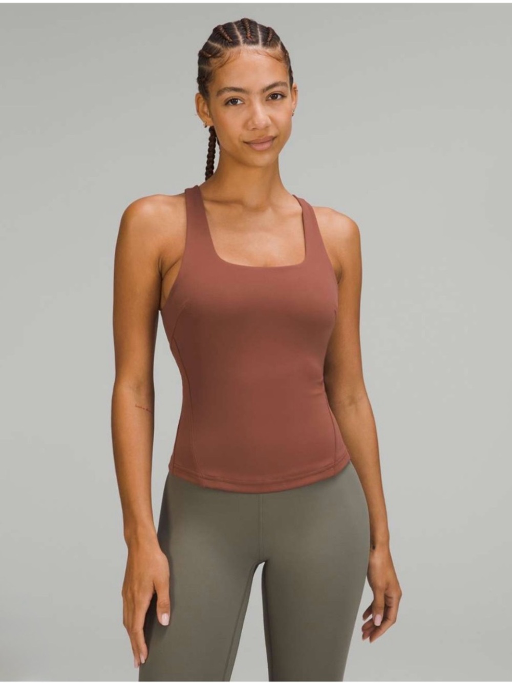 Lululemon Instill tank size 8 ancient copper